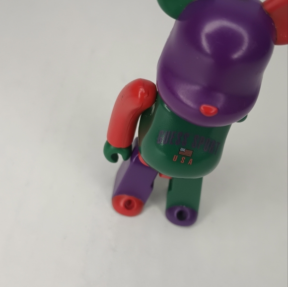 BE@RBRICK 100% & 400%  Guess Sport Logo Medicom toy bearbrick from Japan - Picture 13 of 16